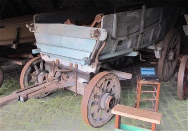 Polderwagen met afneembare zijborden, Karrenmuseum Essen